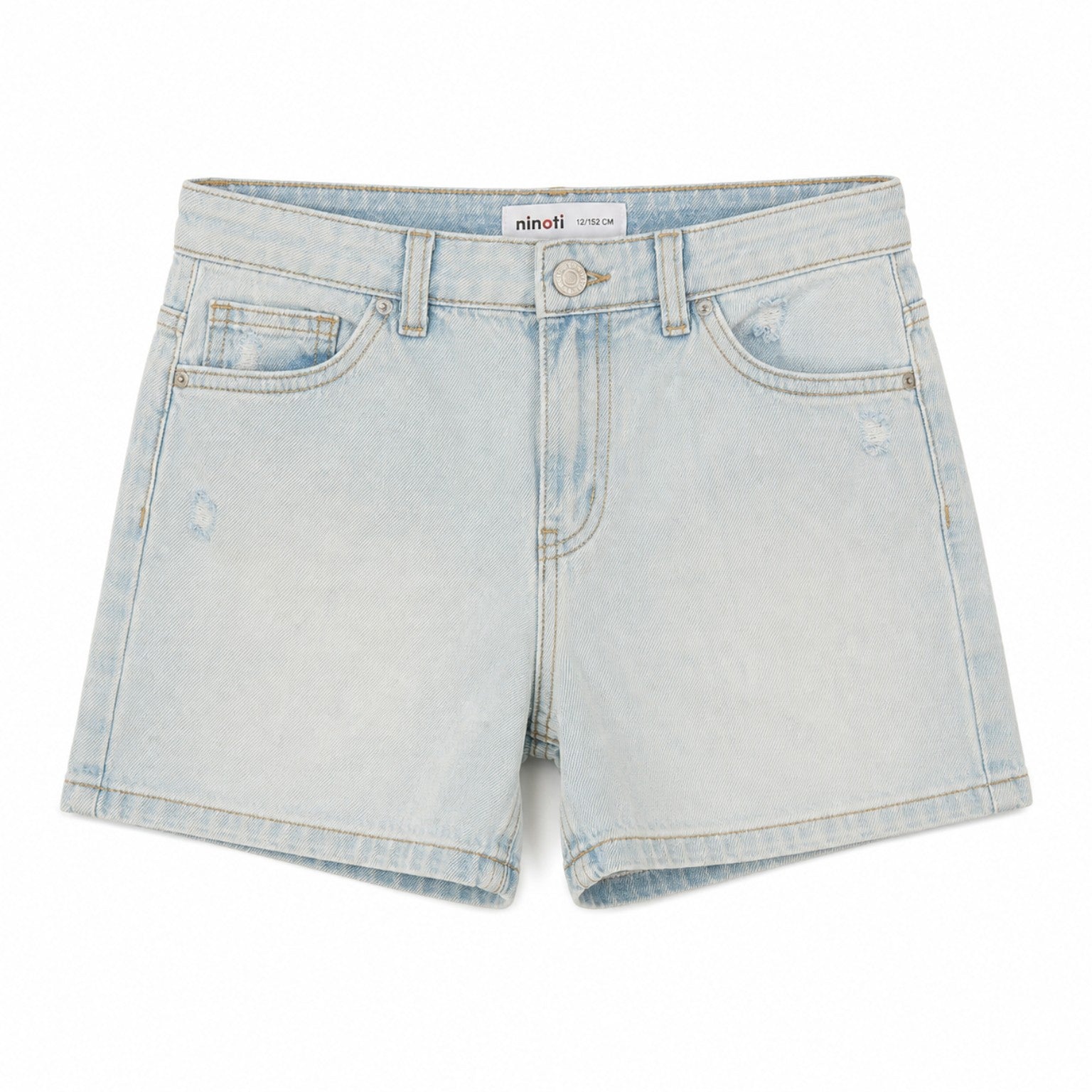 Τζιν Σορτς Κοριτσιού Light Denim