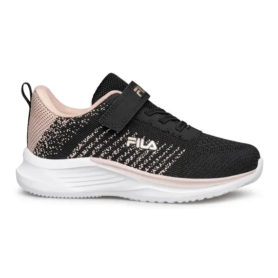 FILA Fast 7 Nanobionic Velcro – Black / Pink