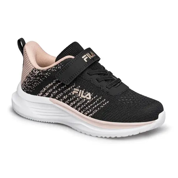 FILA Fast 7 Nanobionic Velcro – Black / Pink