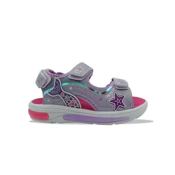FILA Mermaid Velcro Lights – Purple / Pink