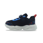 FILA Dino Velcro Lights – Navy / Red
